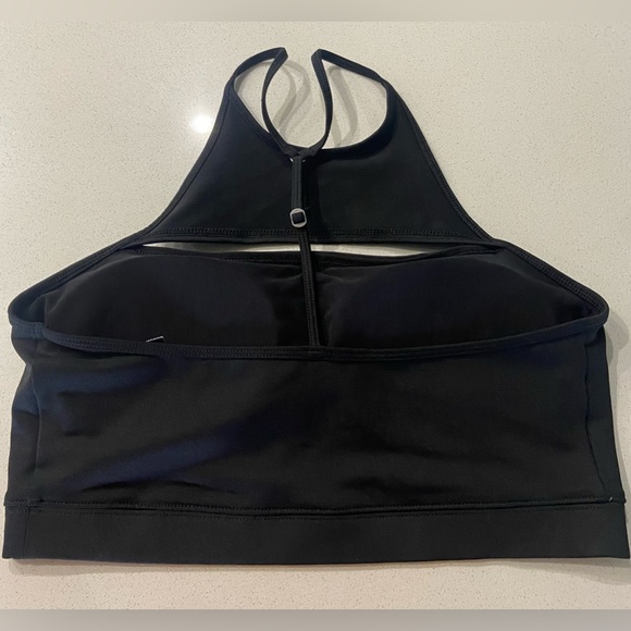 NWT Black Hollister Sports Bra Size Large - Picture 2 of 4